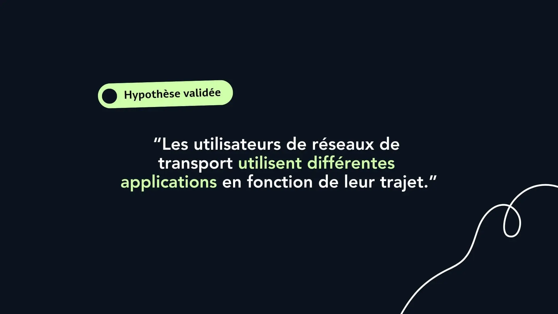 Hypothèse utilisateur